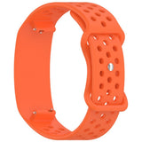 Garmin CIRQA Smart Band EIDERWOOD Silicone Strap with Breathable Perforated Holes - Orange