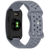 Garmin CIRQA Smart Band EIDERWOOD Silicone Strap with Breathable Perforated Holes - Blue Grey