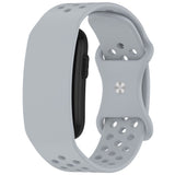 Garmin CIRQA Smart Band EIDERWOOD Silicone Strap with Breathable Perforated Holes - Light Grey