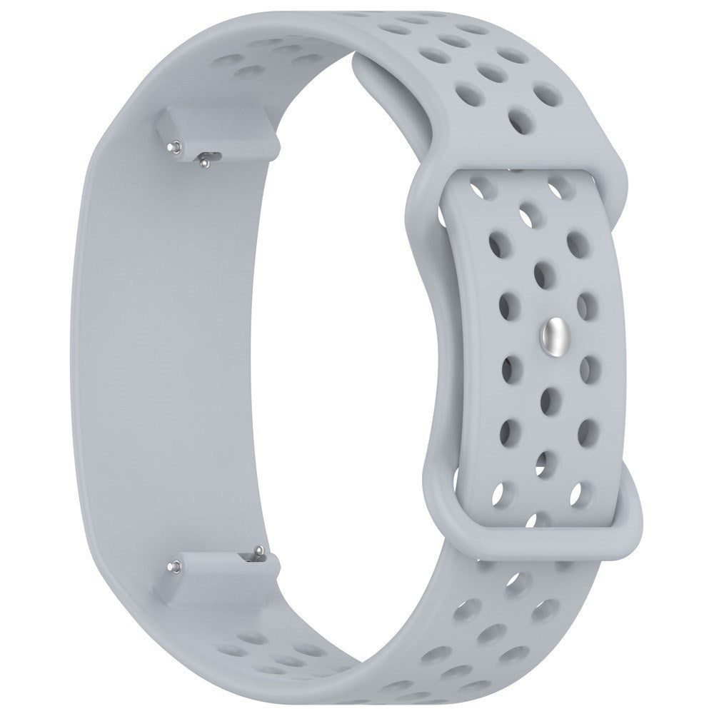 Garmin CIRQA Smart Band EIDERWOOD Silicone Strap with Breathable Perforated Holes - Light Grey