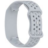 Garmin CIRQA Smart Band EIDERWOOD Silicone Strap with Breathable Perforated Holes - Light Grey