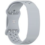 Garmin CIRQA Smart Band EIDERWOOD Silicone Strap with Breathable Perforated Holes - Light Grey