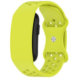 Garmin CIRQA Smart Band EIDERWOOD Silicone Strap with Breathable Perforated Holes - Yellow