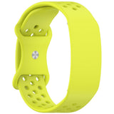 Garmin CIRQA Smart Band EIDERWOOD Silicone Strap with Breathable Perforated Holes - Yellow