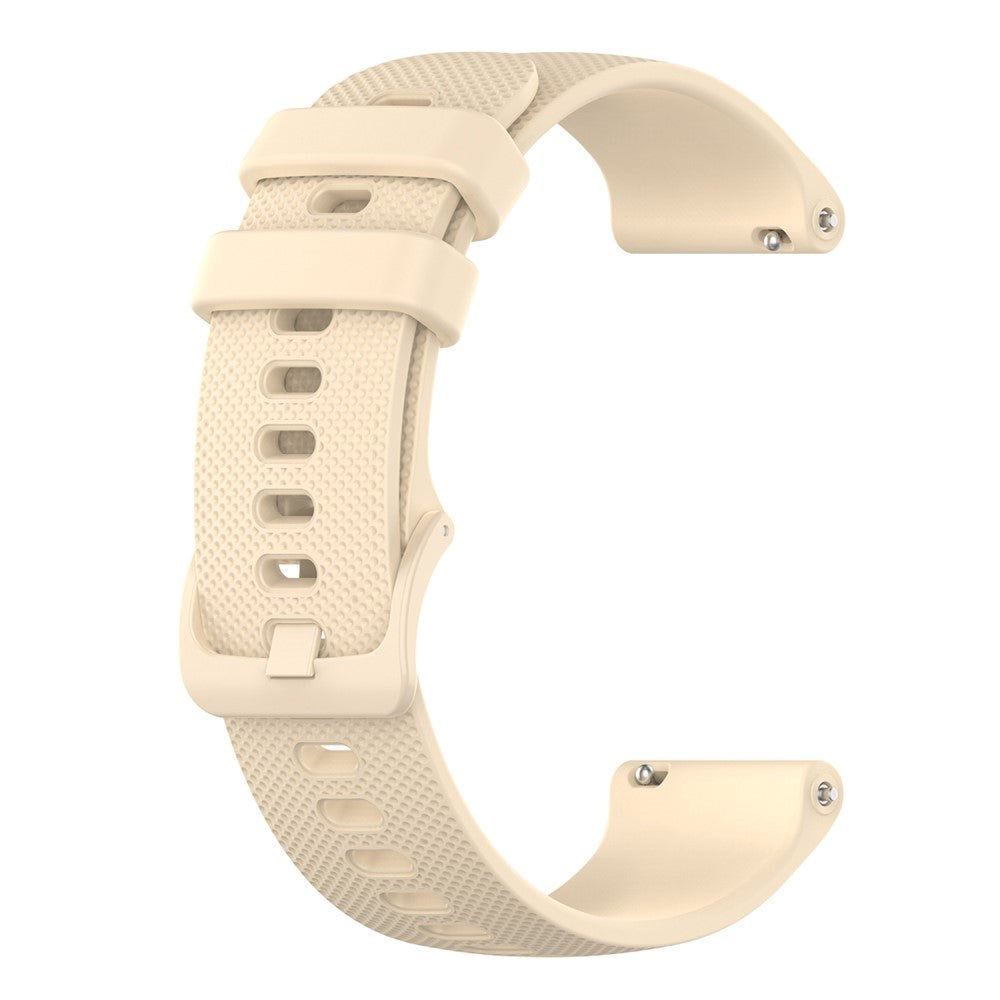 Smartwatch Universal Silicone Strap (20mm) - Beige