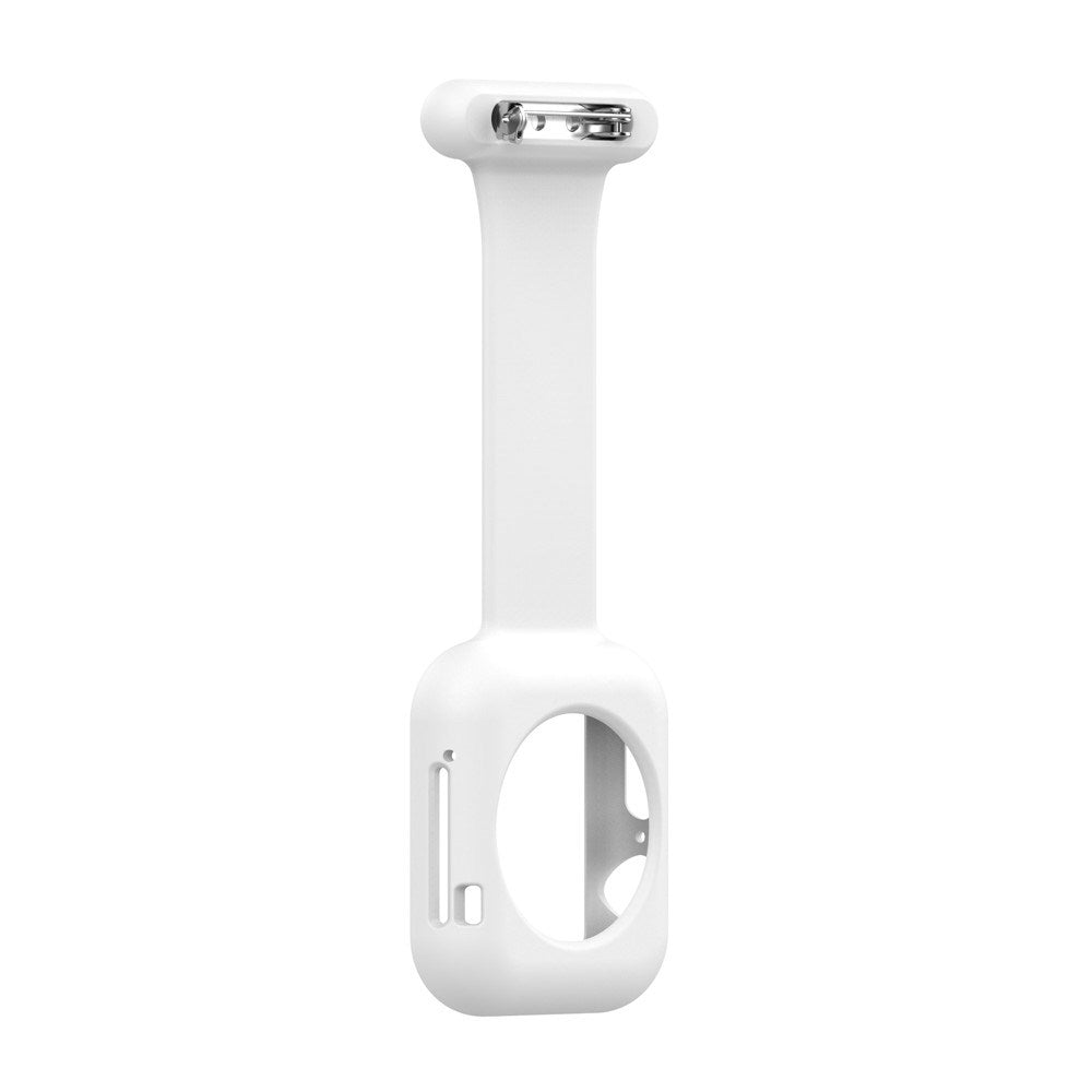 Apple Watch (38/40/SE/41/42mm) Silicone Nursing Watch Strap - White