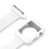 Apple Watch (38/40/SE/41/42mm) Silicone Nursing Watch Strap - White