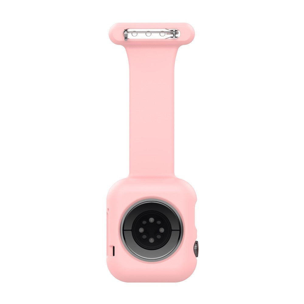 Apple Watch (38/40/SE/41/42mm) Silicone Nursing Watch Strap - Pink