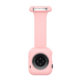 Apple Watch (38/40/SE/41/42mm) Silicone Nursing Watch Strap - Pink