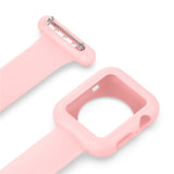 Apple Watch (38/40/SE/41/42mm) Silicone Nursing Watch Strap - Pink