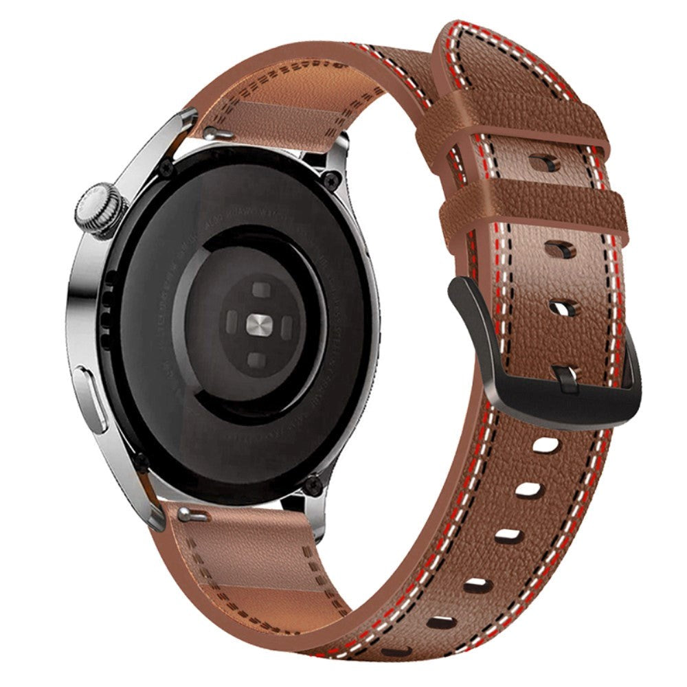 Universal Smartwatch PU Skinn Strap 22mm - Brown