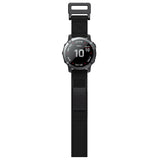 Universal Garmin 26mm Nylon Strap w. Velcro - Black