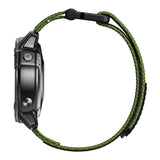 Universal Garmin 26mm Nylon Strap w. Velcro - Green