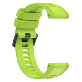 Garmin Strap 22 mm Silicone Grooved - Lime Green