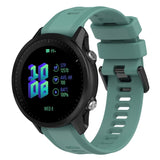 Garmin Strap 22 mm Silicone Grooved - Dark Green