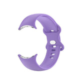 EIDERWOOD Google Pixel Watch 1 / 2 / 3 Silicone Smartwatch Strap - Purple