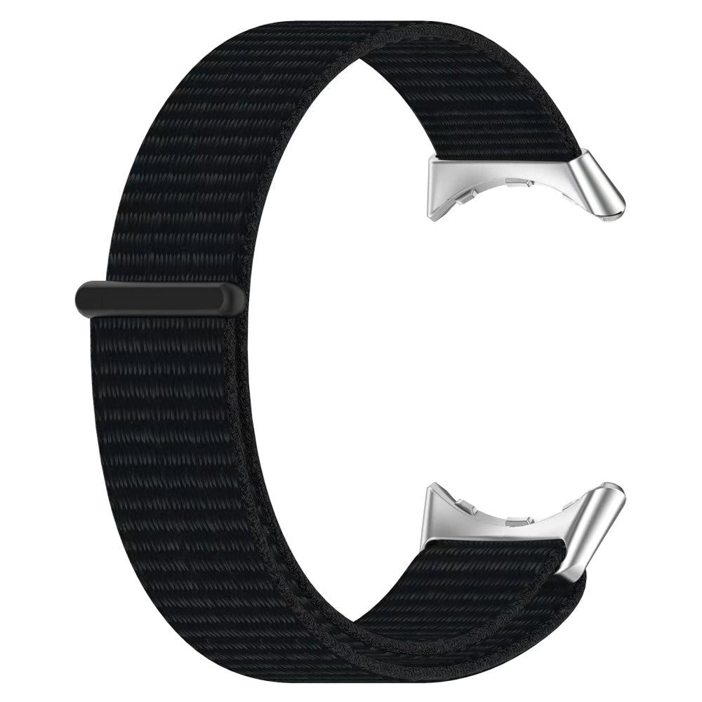 Google Pixel Watch 1 / 2 / 3 Nylon Strap with Velcro - Black