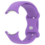 Google Pixel Watch 1 / 2 / 3 Silicone Smartwatch Strap - Purple