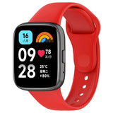 Xiaomi Redmi Watch 3 Active Silicone Smartwatch Strap - Red