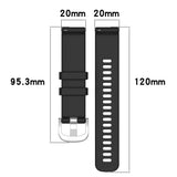 Garmin Vivoactive 5 Silicone Smartwatch Strap - Black