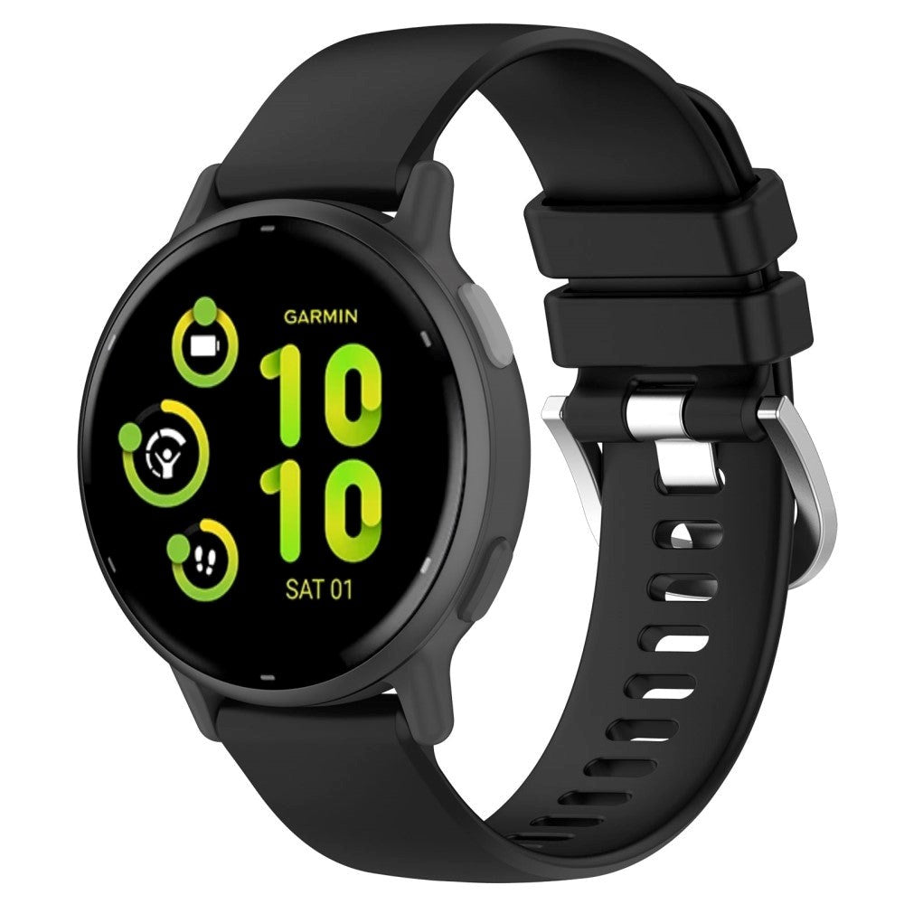 Garmin Vivoactive 5 Silicone Smartwatch Strap - Black