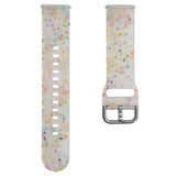 Smartwatch Silicone Universal Strap (22mm) w. Terrazzo Pattern - Transparent