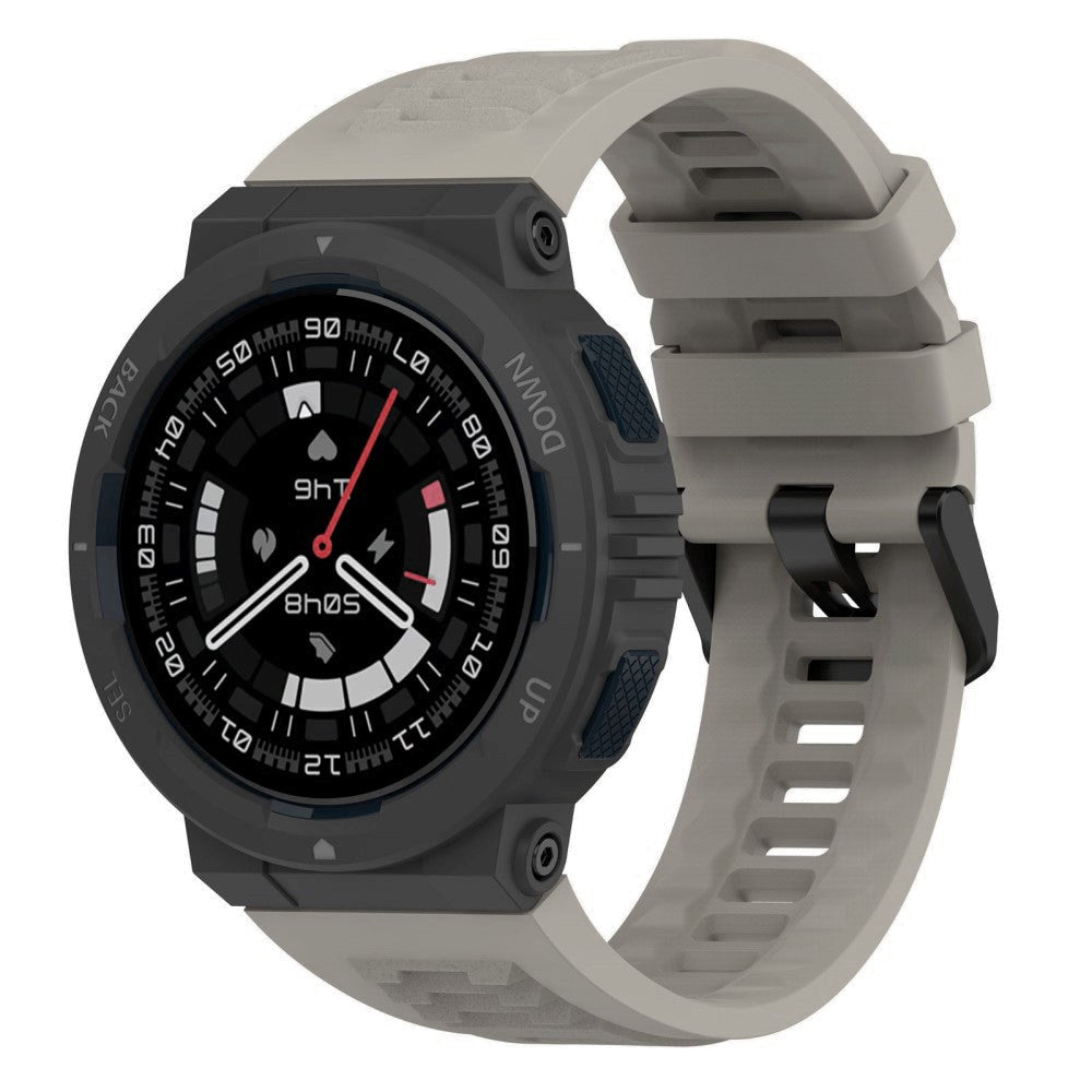 Amazfit Active Edge Silicone Strap incl. Pin - Grey