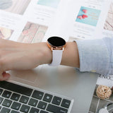 Huawei Watch GT 4 (41mm) / Garmin Venu 3S (18mm) Silicone Strap - Dark Green