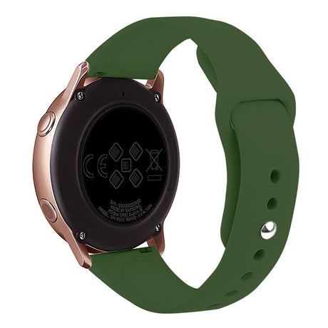 Huawei Watch GT 4 (41mm) / Garmin Venu 3S (18mm) Silicone Strap - Green
