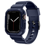 Apple Watch (42/44/SE/45mm) Plastic Strap & Case - Blue