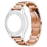 Universal 14mm Stainless Steel Smartwatch Strap - Rose Gold