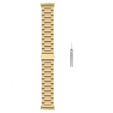 Samsung Galaxy Fit3 Stainless Steel Smartwatch Strap w. Tool - Gold