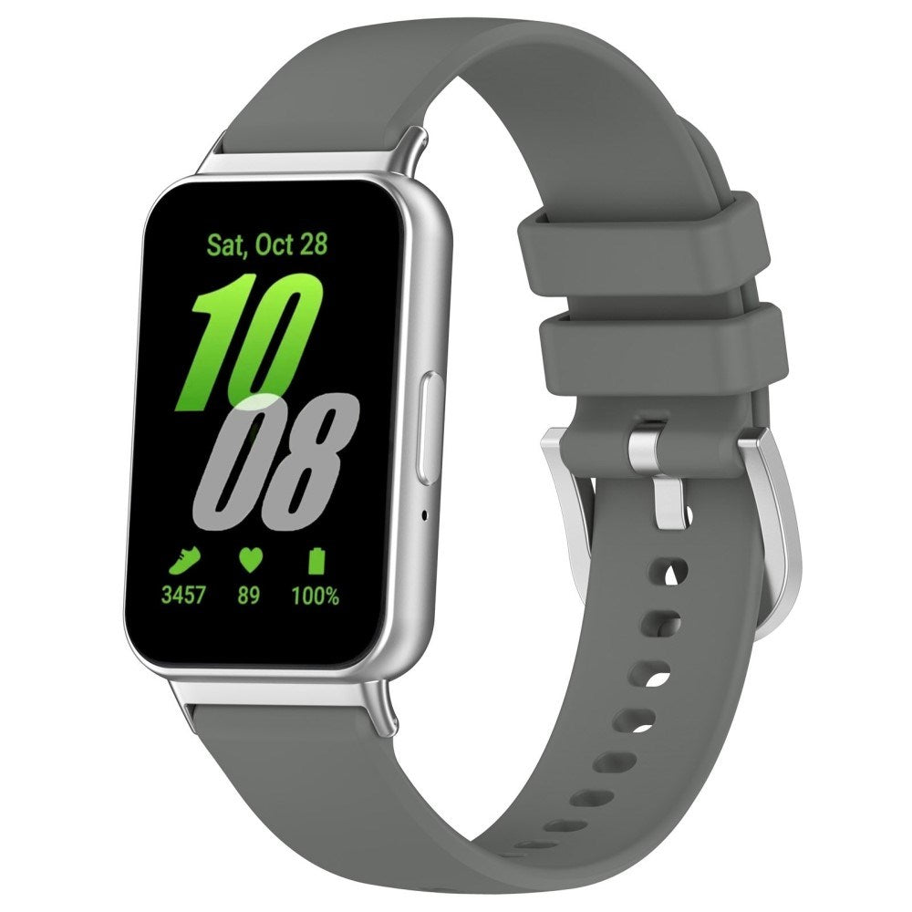 Samsung Galaxy Fit3 Smartwatch Silicone Strap - Dark Grey