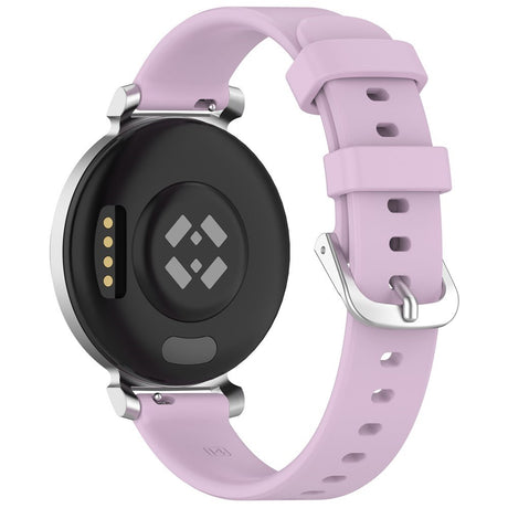 EIDERWOOD Garmin Lily 2 Silicone Strap with Metal Buckle - Purple