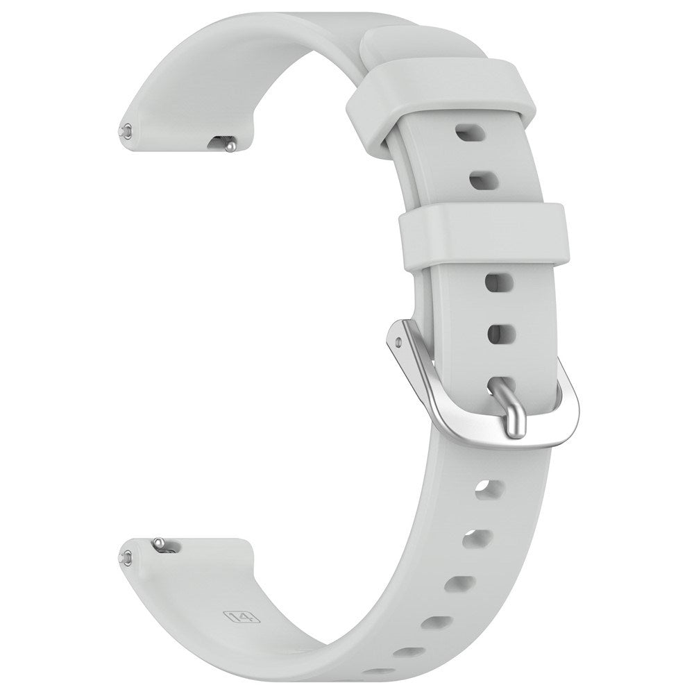 EIDERWOOD Garmin Lily 2 Silicone Strap with Metal Buckle - Grey