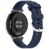 EIDERWOOD Garmin Lily 2 Silicone Strap with Metal Buckle - Dark Blue