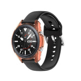 Samsung Galaxy Watch 3 45mm Flexible Plastic Case - Orange