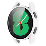 Samsung Galaxy Watch 4 (40mm) / FE (40mm) Hard Plastic Case w. Built-in Screen Protection - White