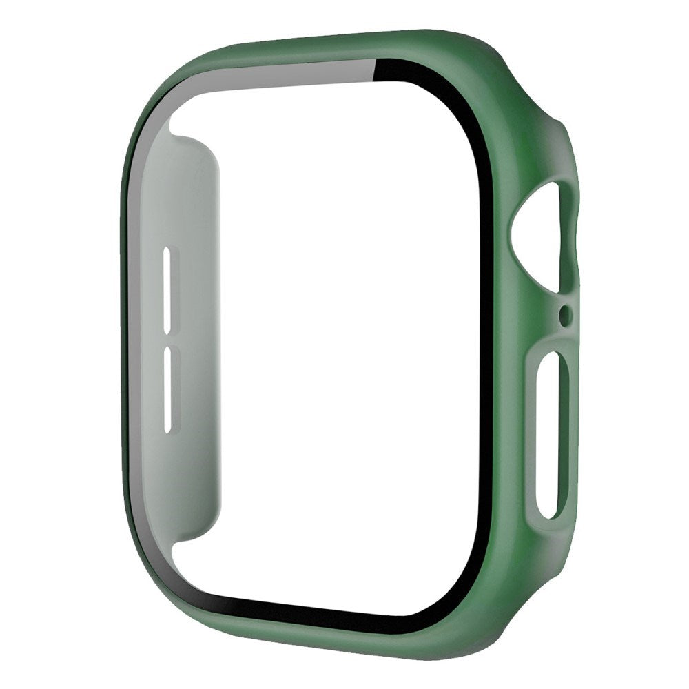 Apple Watch 10 (42mm) Hard Plastic Case with Built-in Screen Protector - Green