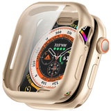 Apple Watch 11 / 10 (42mm) Flexible Plastic Case with Screen Protection - Starlight