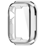 Apple Watch 10 (46mm) Flexible Plastic Case with Screen Protection - Silver