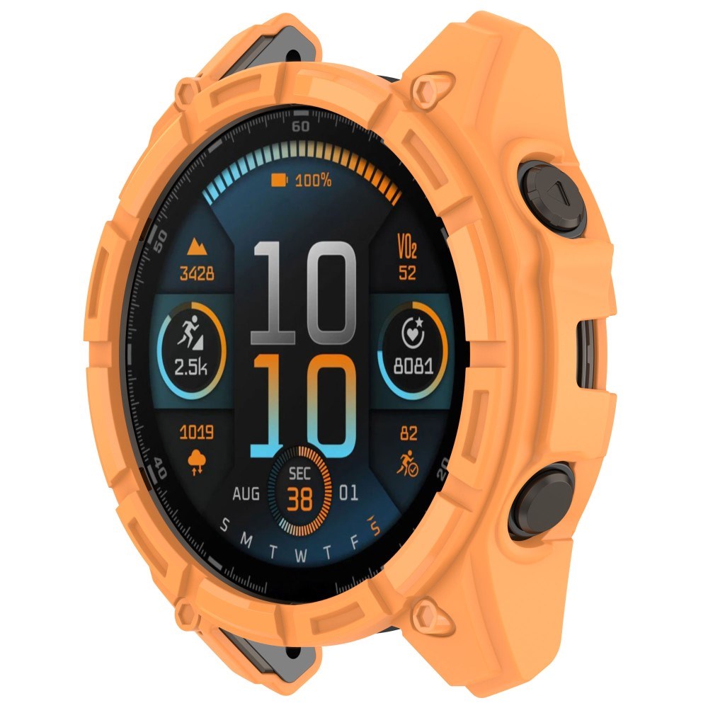 Garmin Tactix 8 Solar (51mm) Bumper Plastic Case - Orange