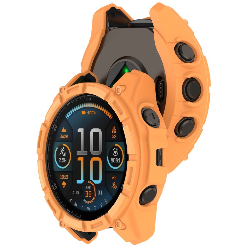 Garmin Tactix 8 Solar (51mm) Bumper Plastic Case - Orange