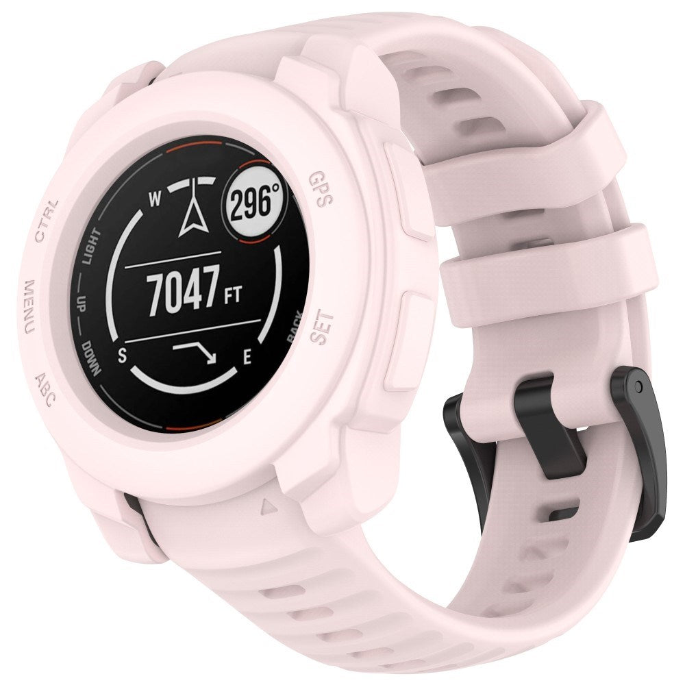 Garmin Instinct E (40mm) Bumper Silicone Case - Pink