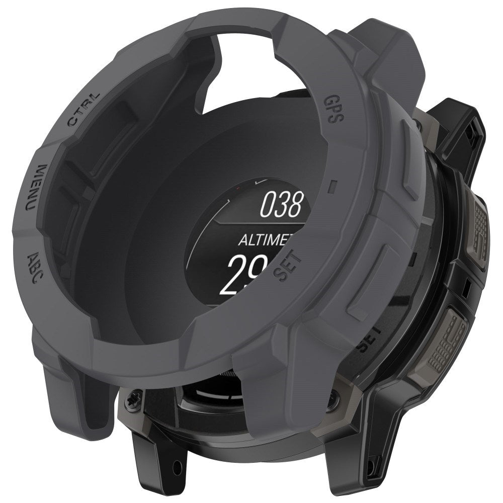 Garmin Instinct E (45mm) Bumper Silicone Case - Grey