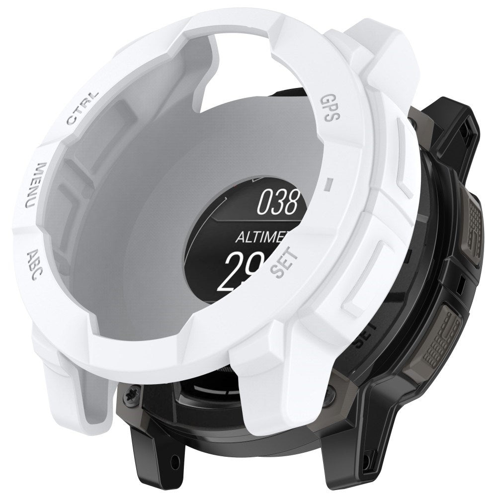 Garmin Instinct E (45mm) Bumper Silicone Case - White