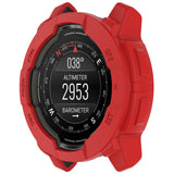 Garmin Instinct 3 AMOLED / Solar (50mm) Bumper Silicone Case - Red