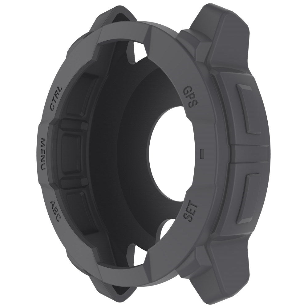 Garmin Instinct 3 AMOLED / Solar (50mm) Bumper Silicone Case - Grey