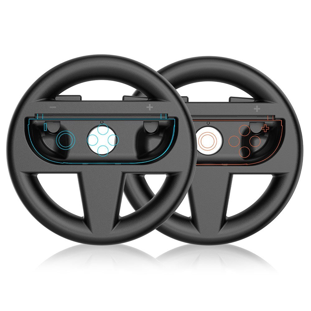 Racing Wheel for Nintendo Switch 2 Controller - 2 pcs - Black