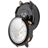 OnePlus Watch 3 (43mm) Case with Tempered Glass Screen Protector - Black